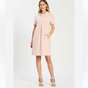 Pink White Mod Dress Tyler Boe S NEW Spring Shift Vintage Crew Jackie O 60's